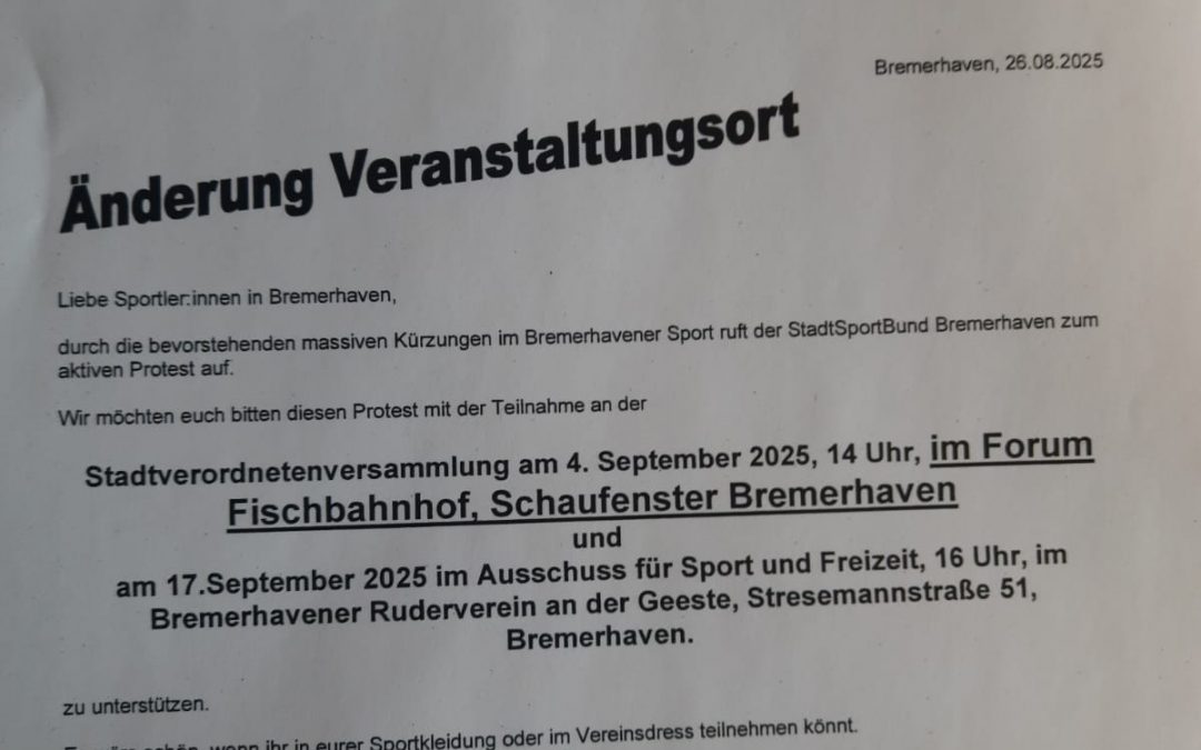 Protest bei der Stadtverordnetenversammlung